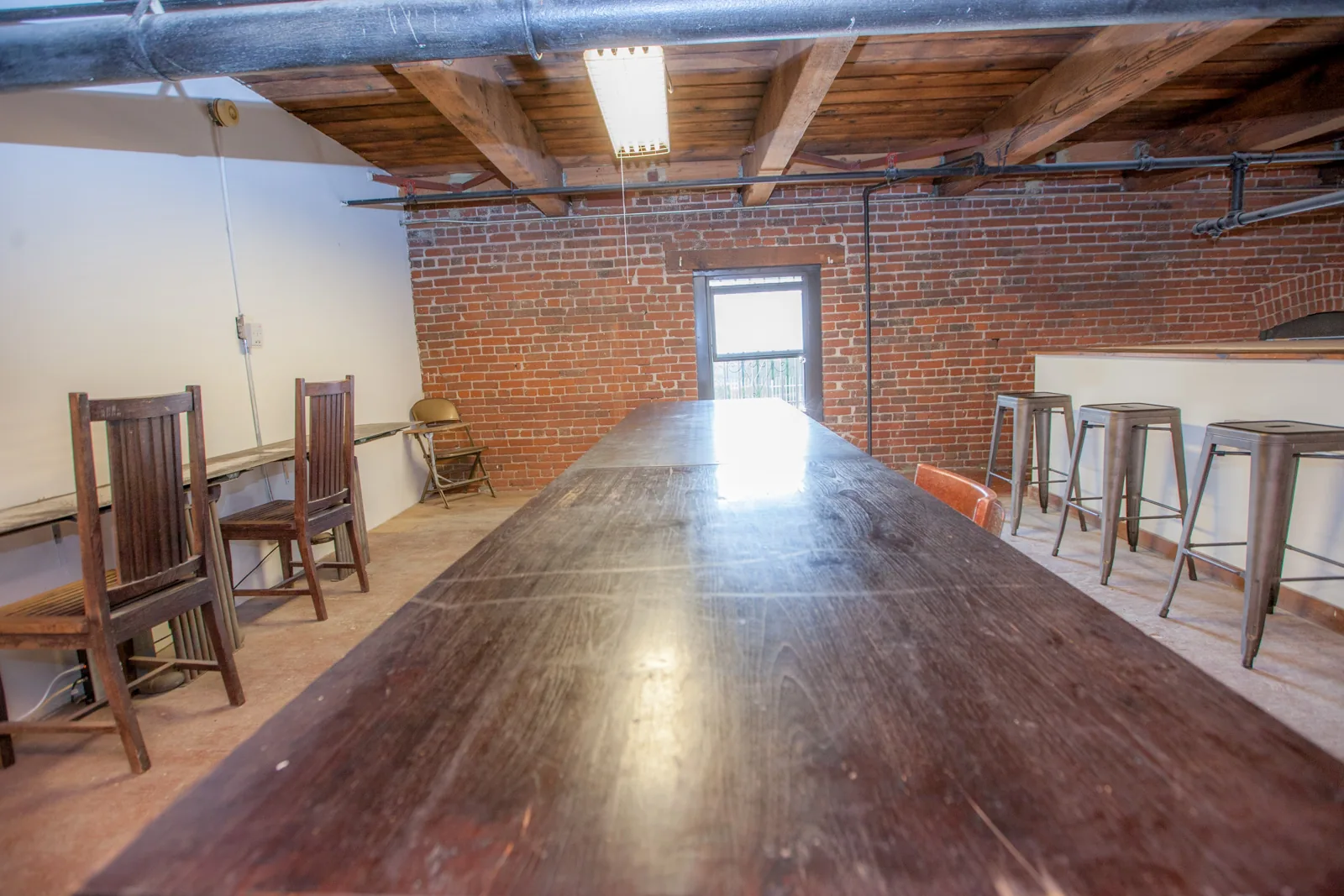 DTLA Arts District industrial pod interior