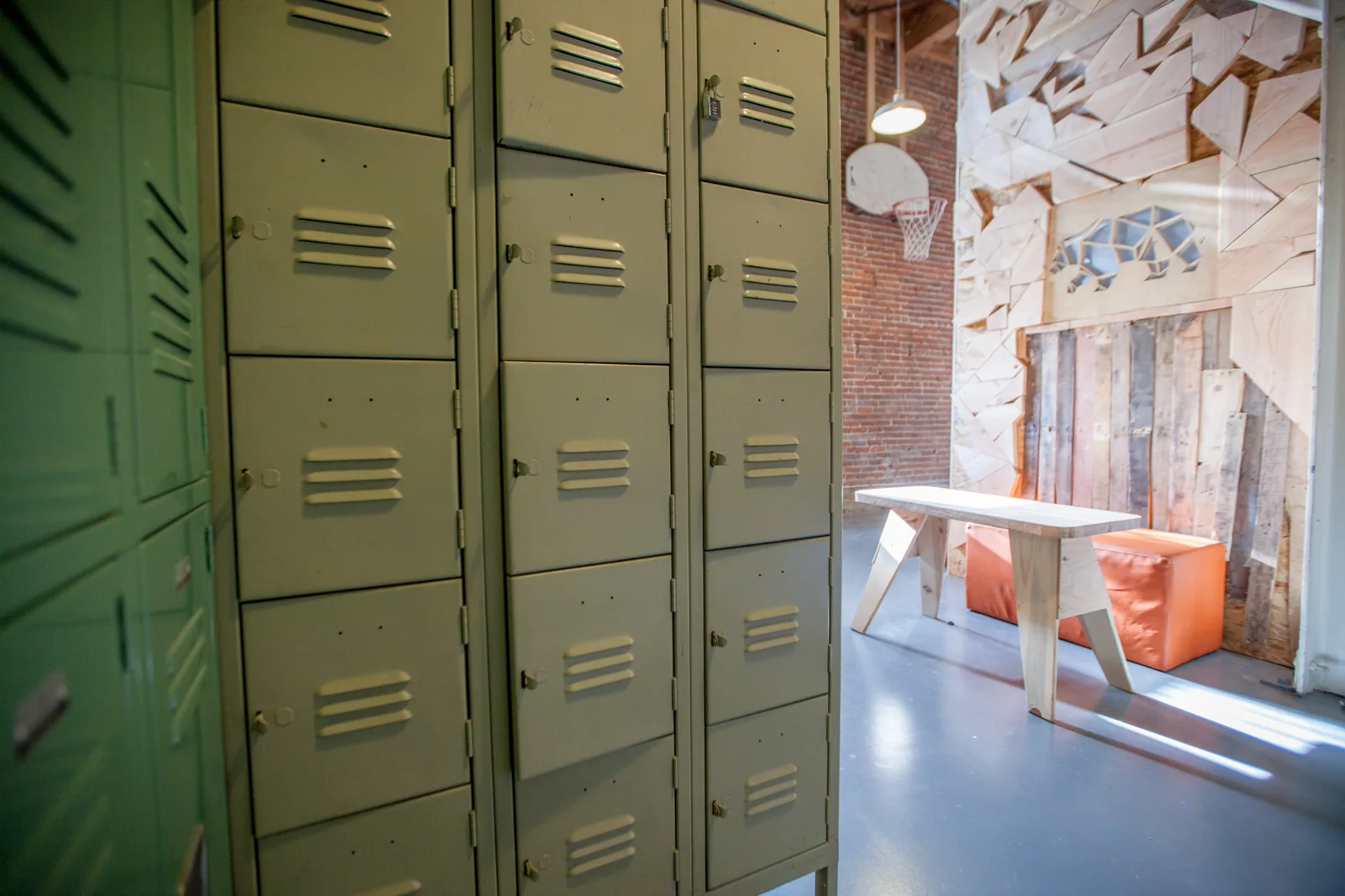 DTLA communal TV room