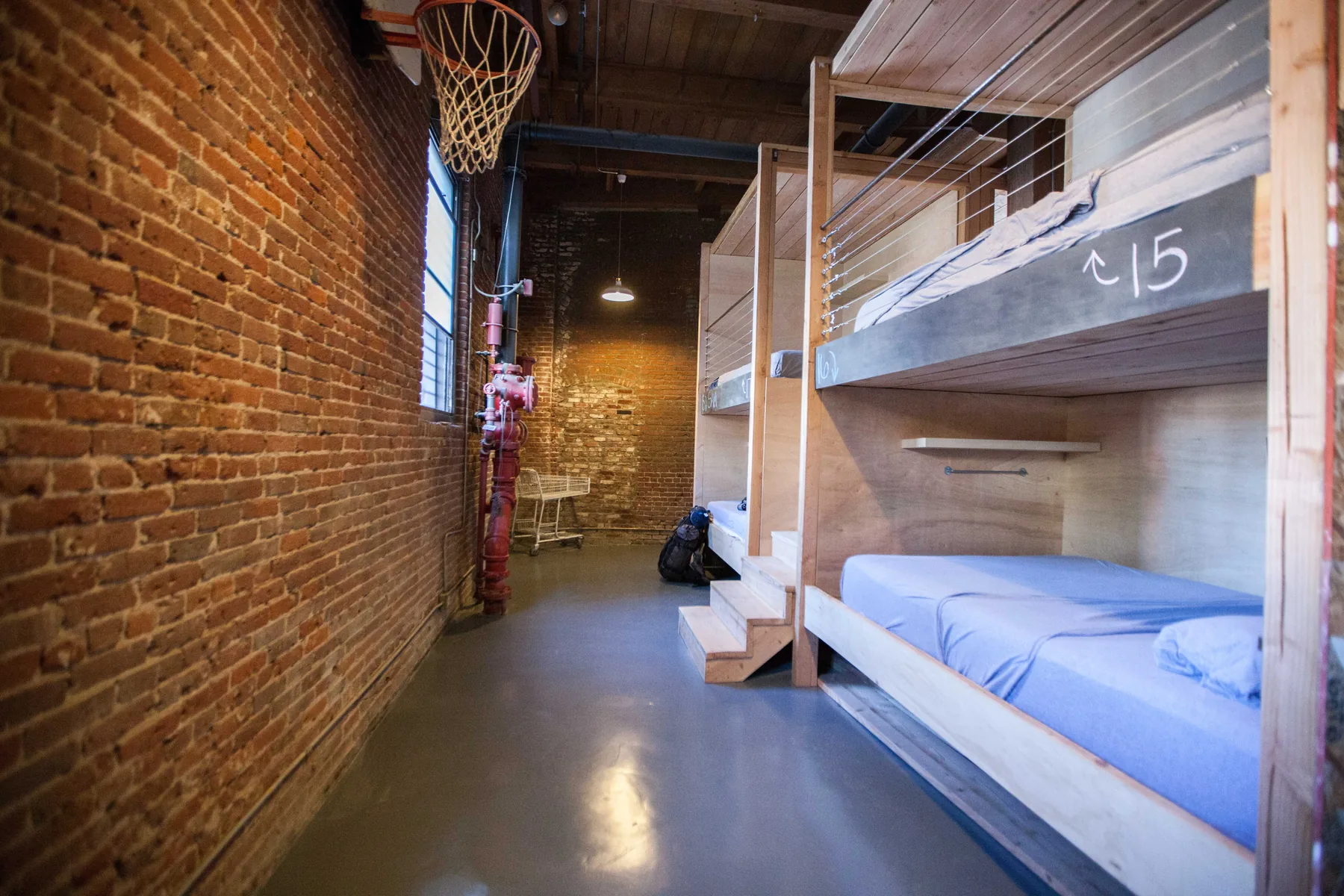 Industrial kitchen and shared space