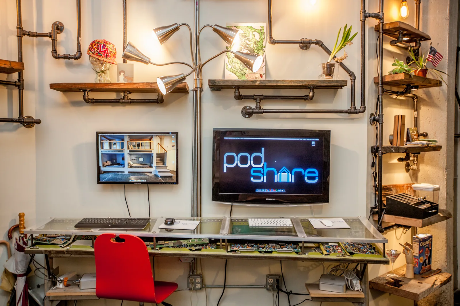 Creative workspace near Hollywood and Vine